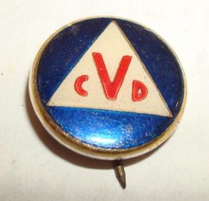 WWII CIVIL DEFENSE BUTTON