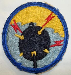 WW2 US NAVY MINESWEEPER UNIFORM PATCH