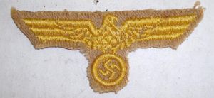 KRIEGSMARINE TROPICAL CAP EAGLE EM/NCO