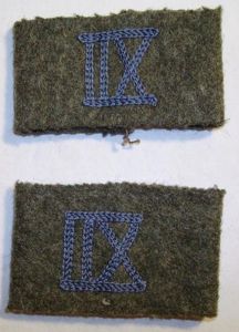 TRANSPORTATION EM/NCO SLIP ON SHOULDER STRAP SLIDES