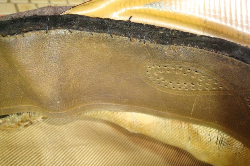 WWII GERMAN PANZER OFFICER VISOR CAP — image 9