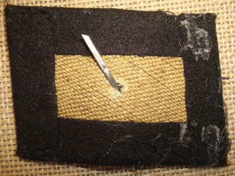 WWII GERMAN SS-UNTERSCHARFÜHRER'S RANK COLLAR TAB — image 2