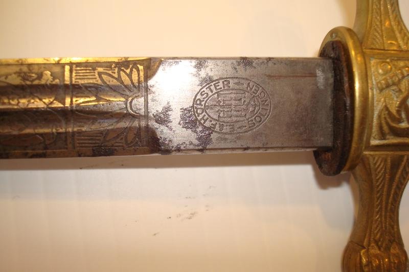 WWII GERMAN 2ND MODEL KRIEGSMARINE DAGGER BY HÖRSTER — image 7