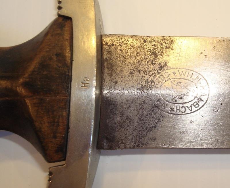 WWII GERMAN SA M33 DAGGER MAKER WILHEM HALBACH — image 6
