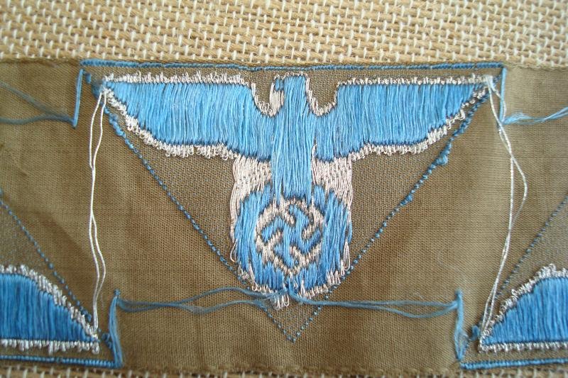 WWII GERMAN SA SIDE CAP EAGLE — image 2