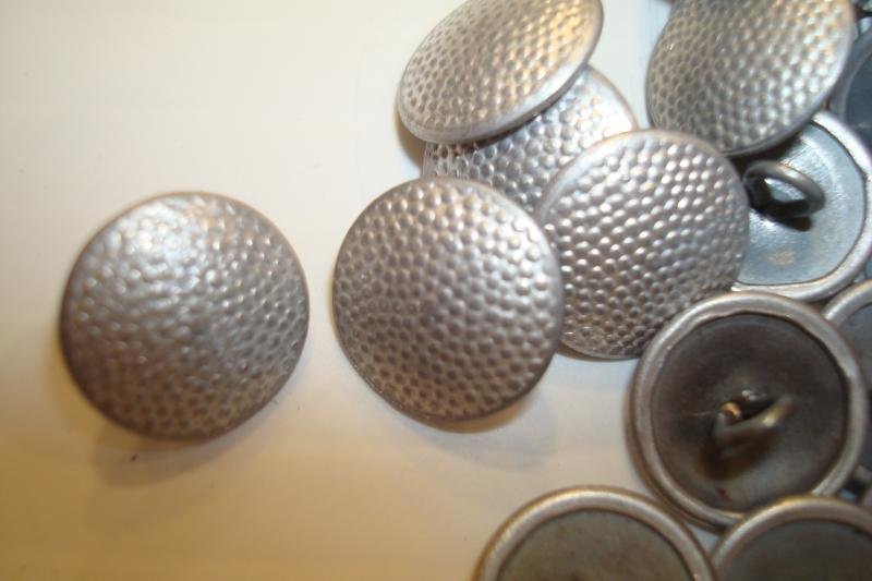 WWII GERMAN OFFICER VISOR CAP BUTTONS — image 2