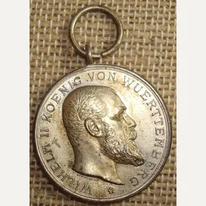 Wurttemberg Silver Military Merit Medal 1892-1918 issue