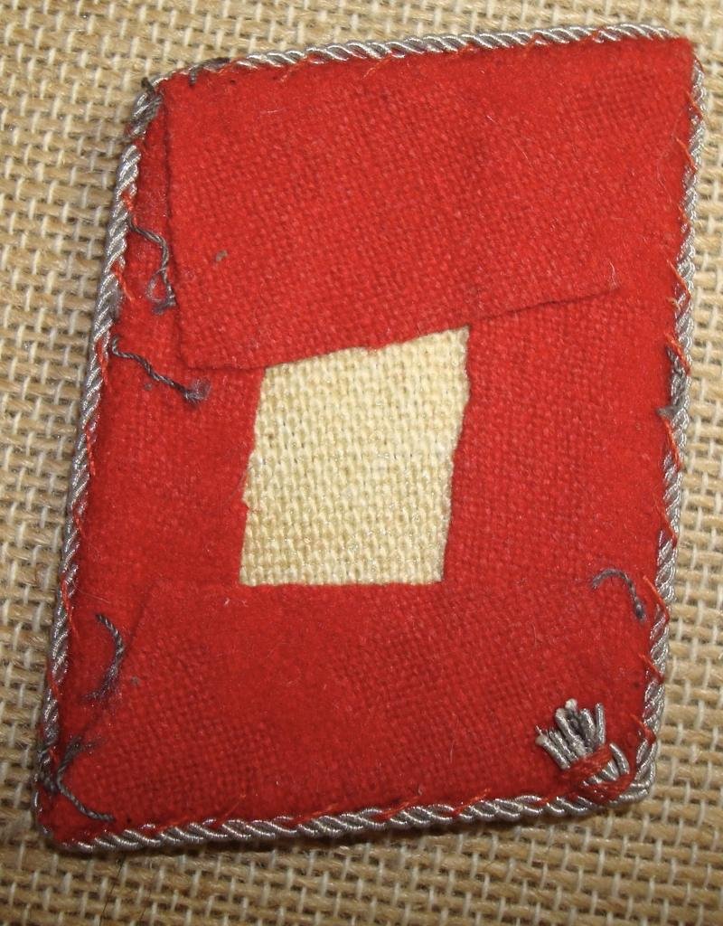 WWII GERMAN FLAK ARTILLERY OBERLEUTNANT'S COLLAR TAB — image 2
