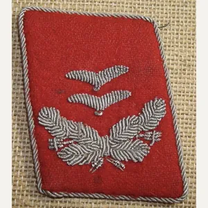 WWII GERMAN FLAK ARTILLERY OBERLEUTNANT'S COLLAR TAB