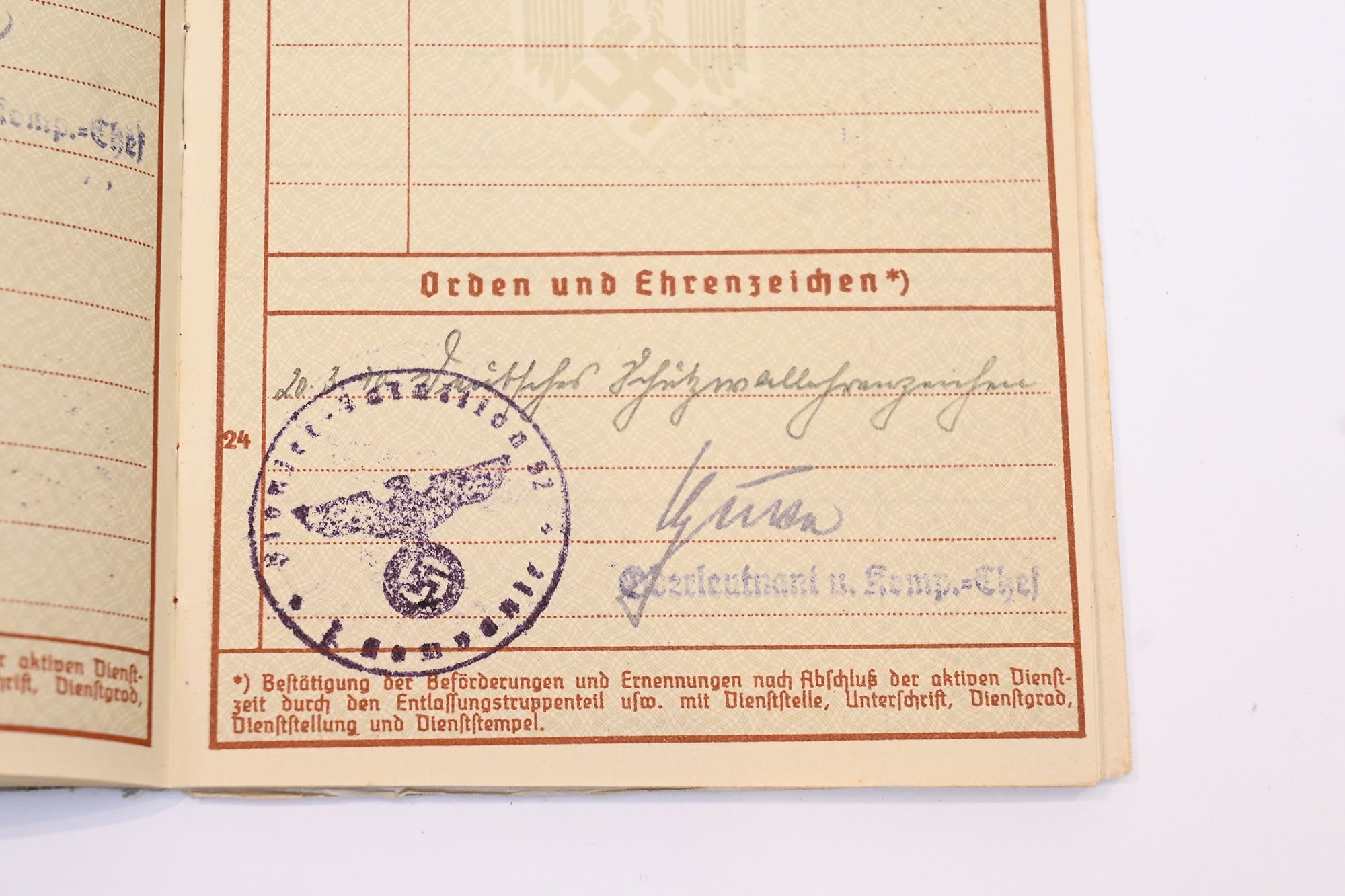 wehrpass Pionier-Bataillon 52 raid NETHERLANDS,, — image 13