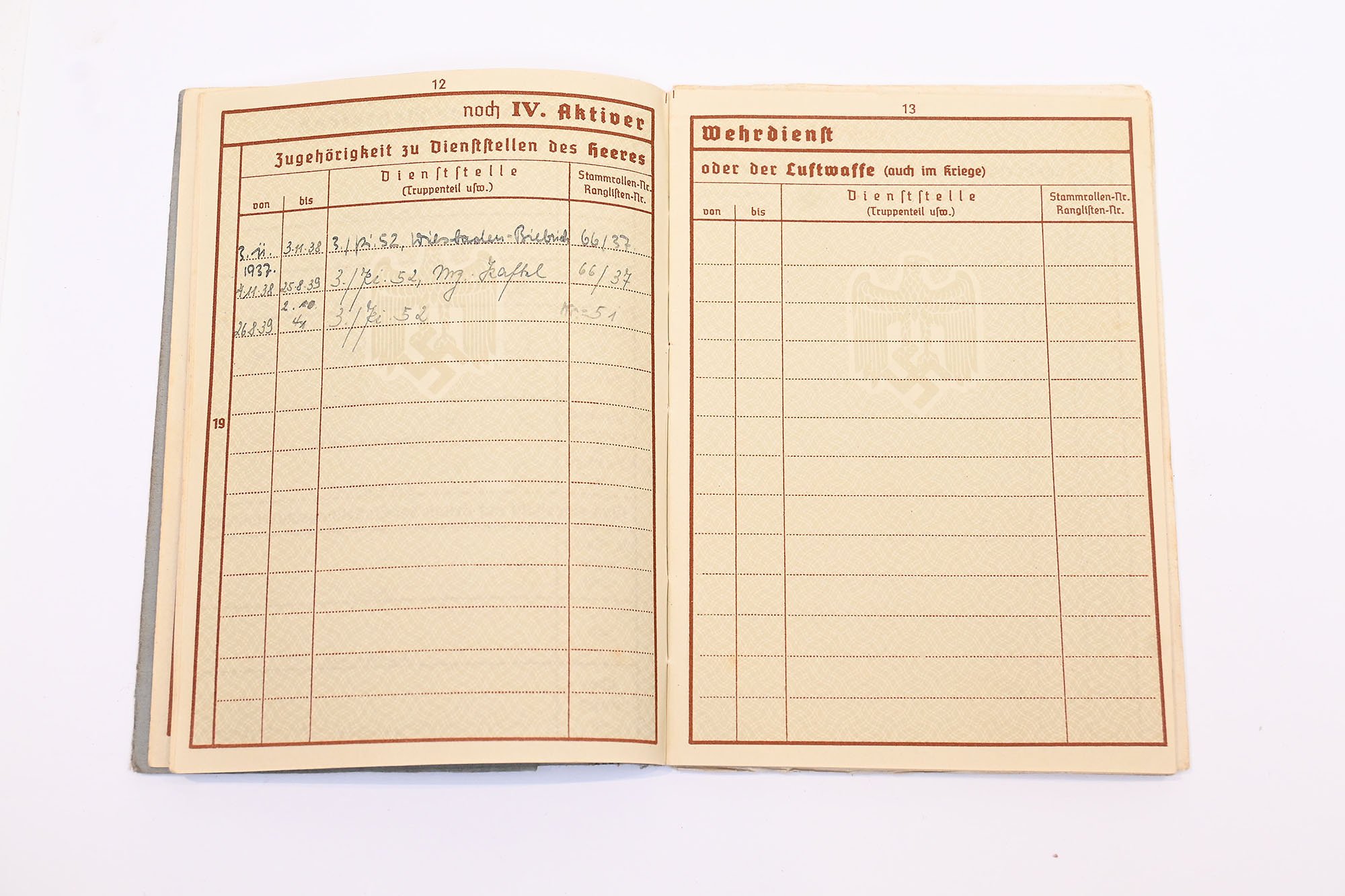 wehrpass Pionier-Bataillon 52 raid NETHERLANDS,, — image 8