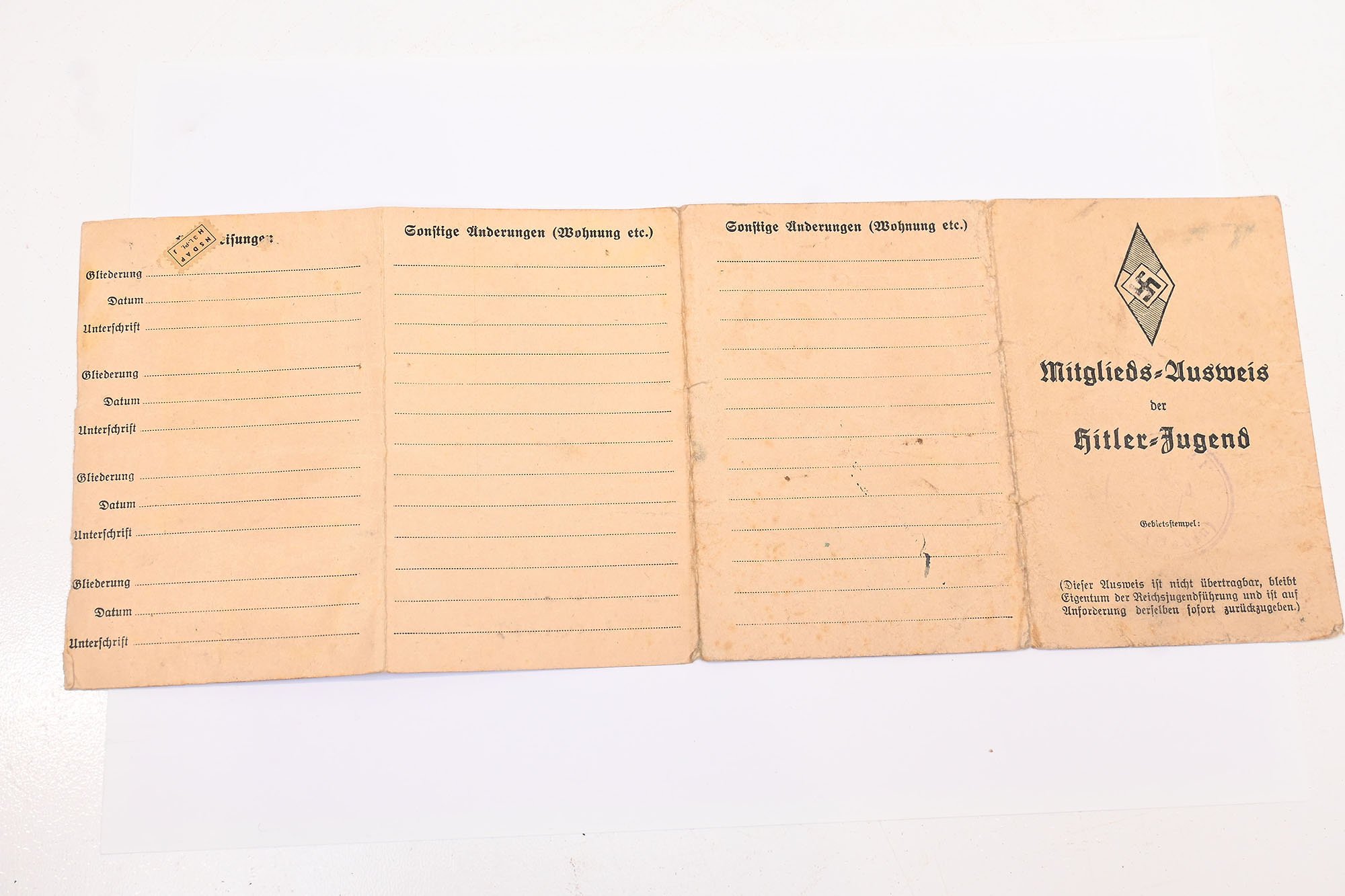 HJ mitglieds ausweis — image 4