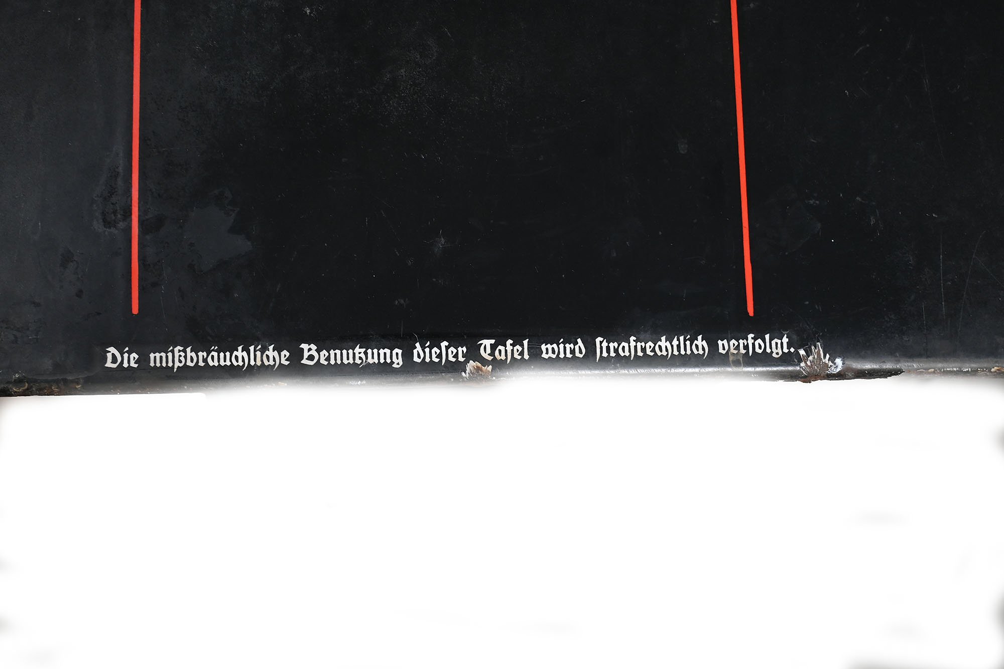 enamel sign here spricht die nsdap — image 4