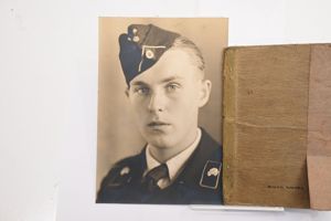 sold book with large photo panzer protection