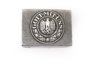 Aluminum Wehrmacht belt lock. B&N 1937