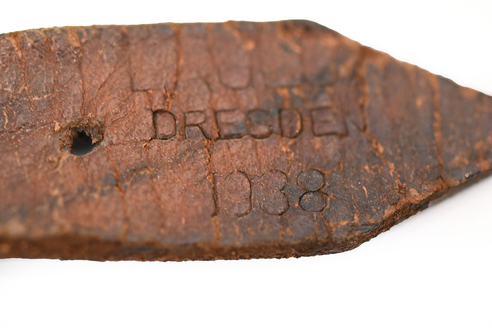 German early aluminum chinstrap 1938 — image 7