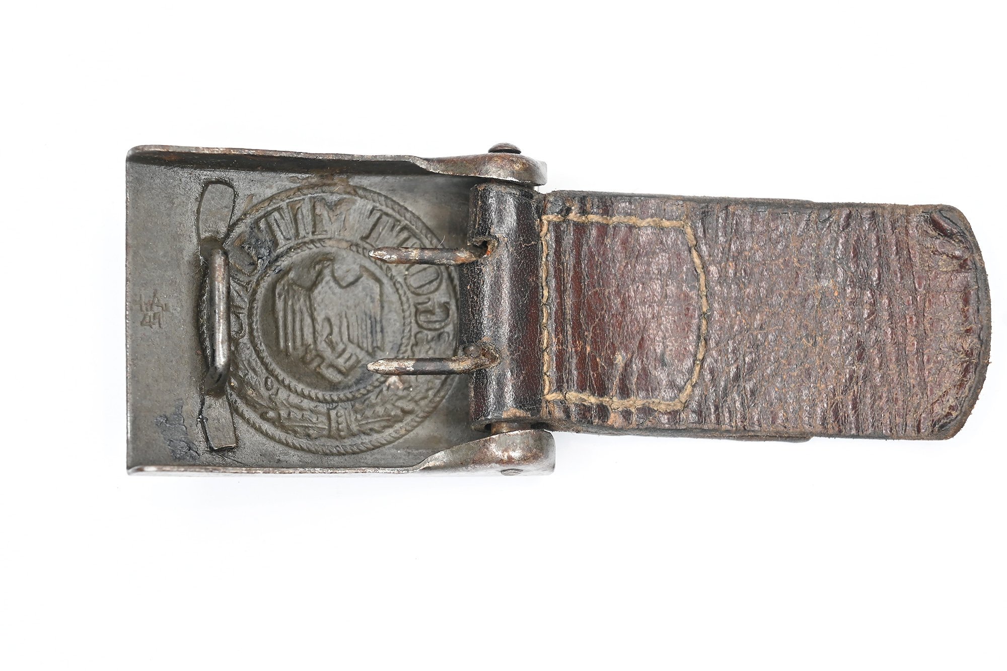 wehrmacht steel belt buckle h Arld 1941 — image 3