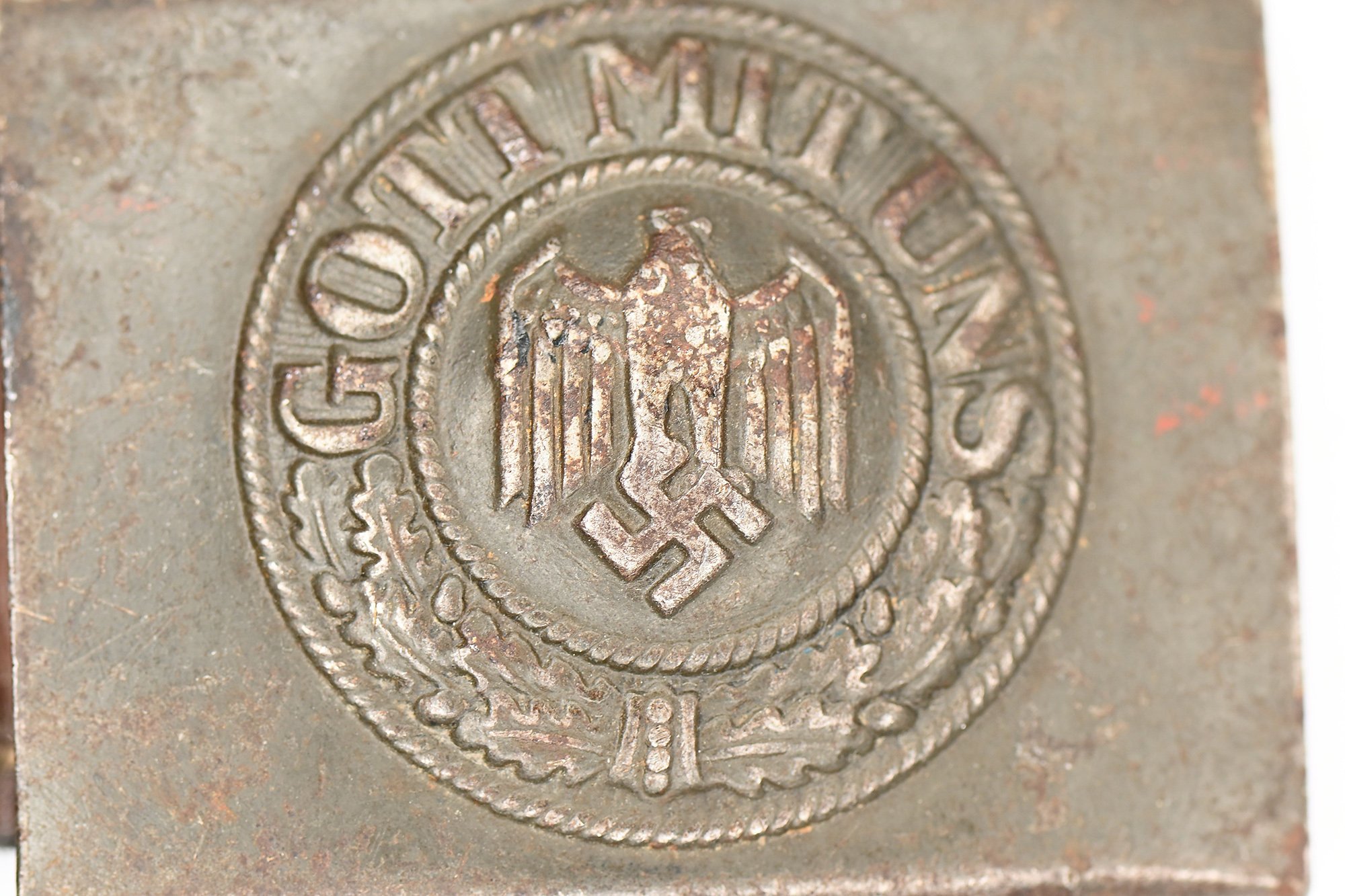 wehrmacht steel belt buckle h Arld 1941 — image 6