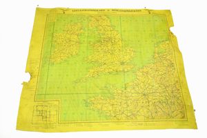 rare Lufwaffe Mercator navigation map