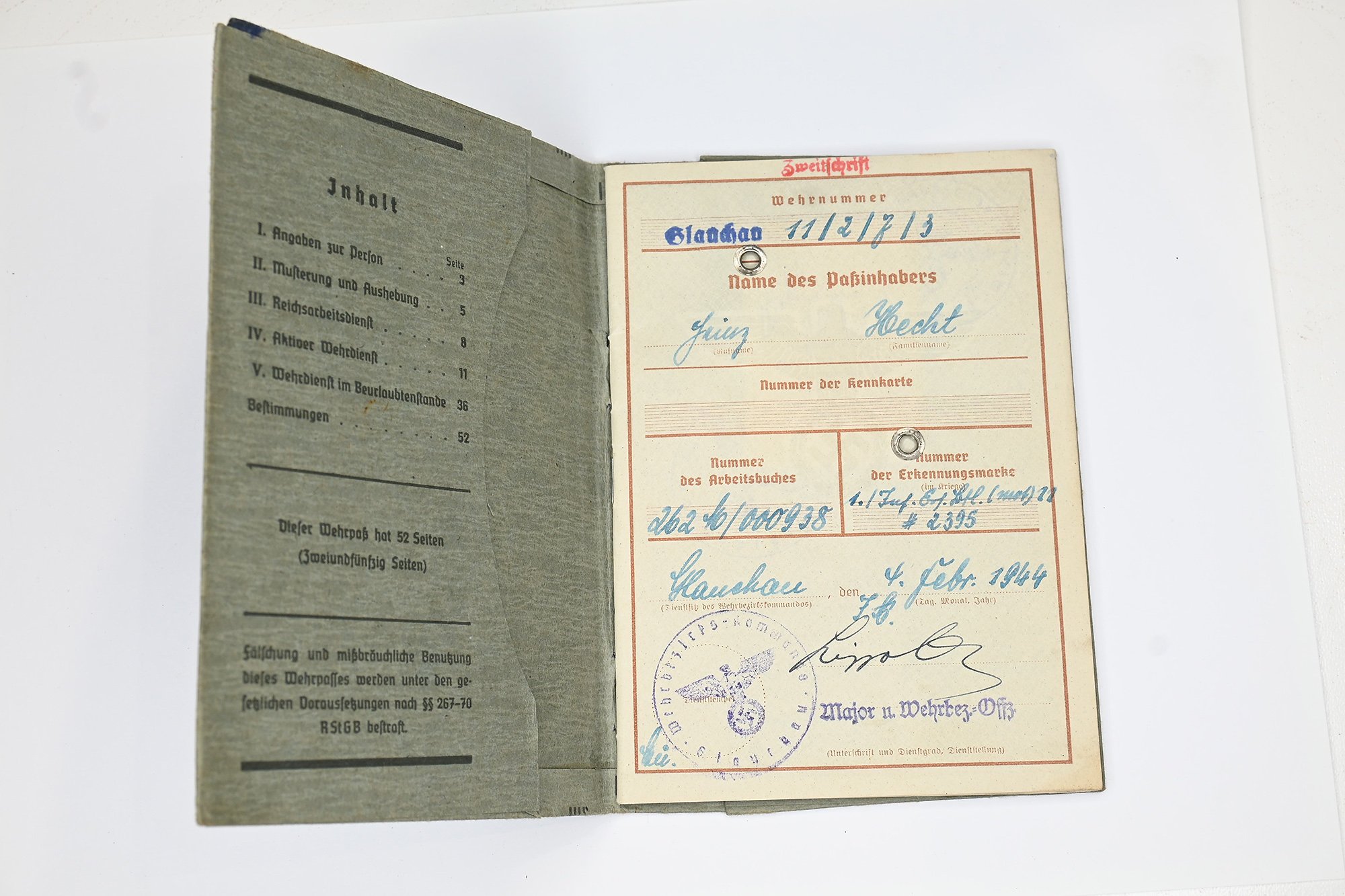 Panzergrenadier Heinz Hecht lot — image 7