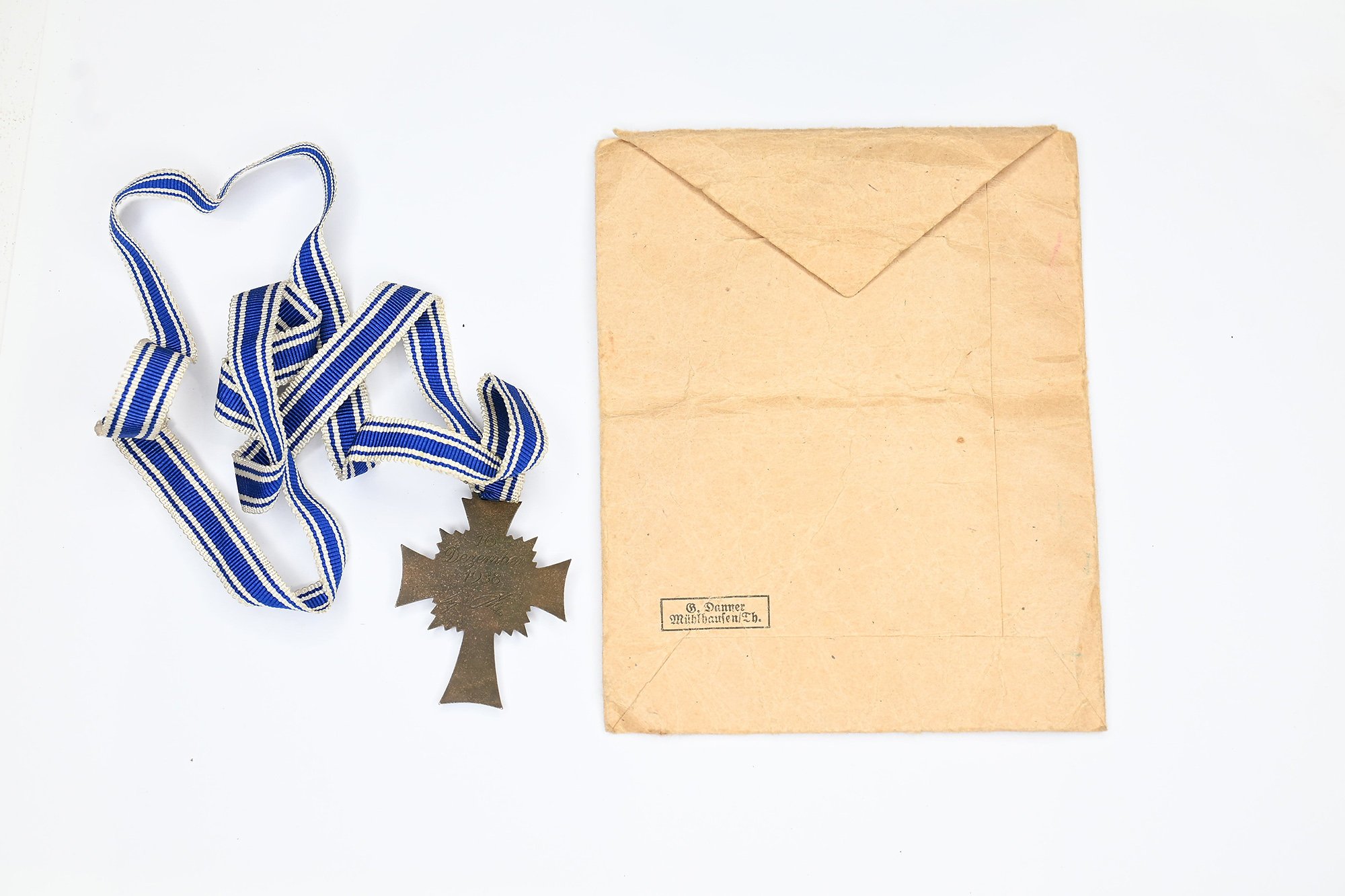 mother cross in bronze G danner — image 2