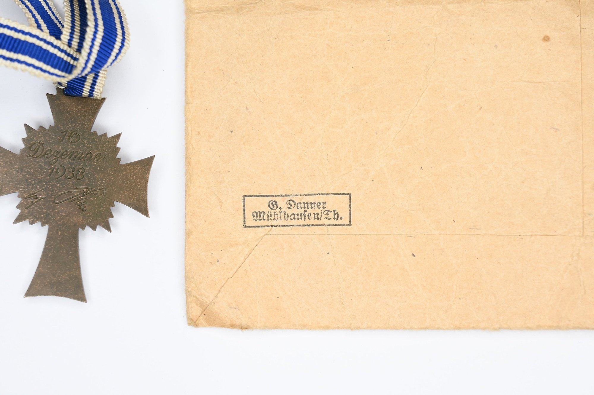 mother cross in bronze G danner — image 4