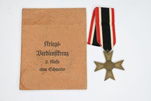 kvk 2nd class medal without swords.