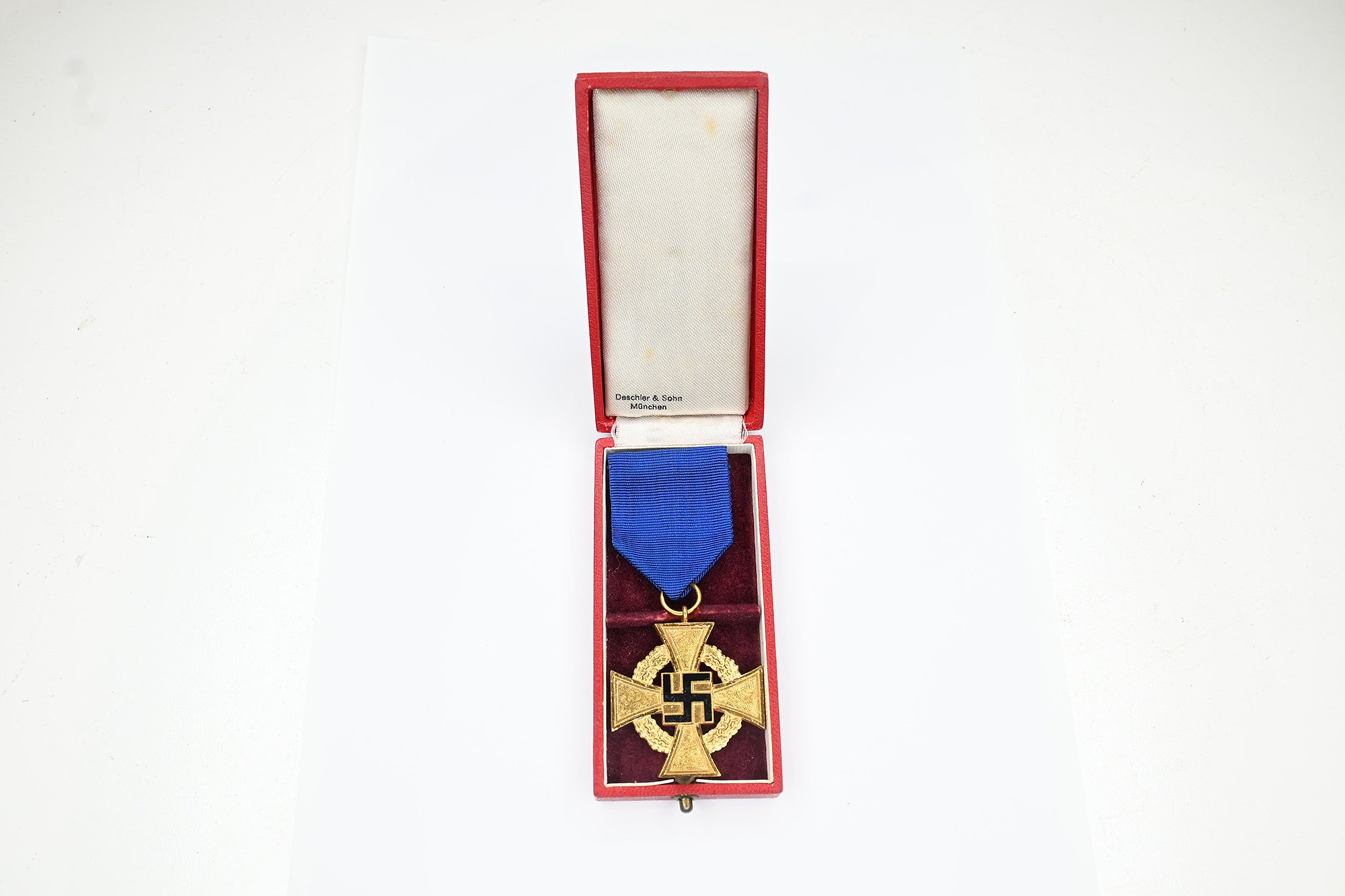40 jahre mourning service medal in box — image 5