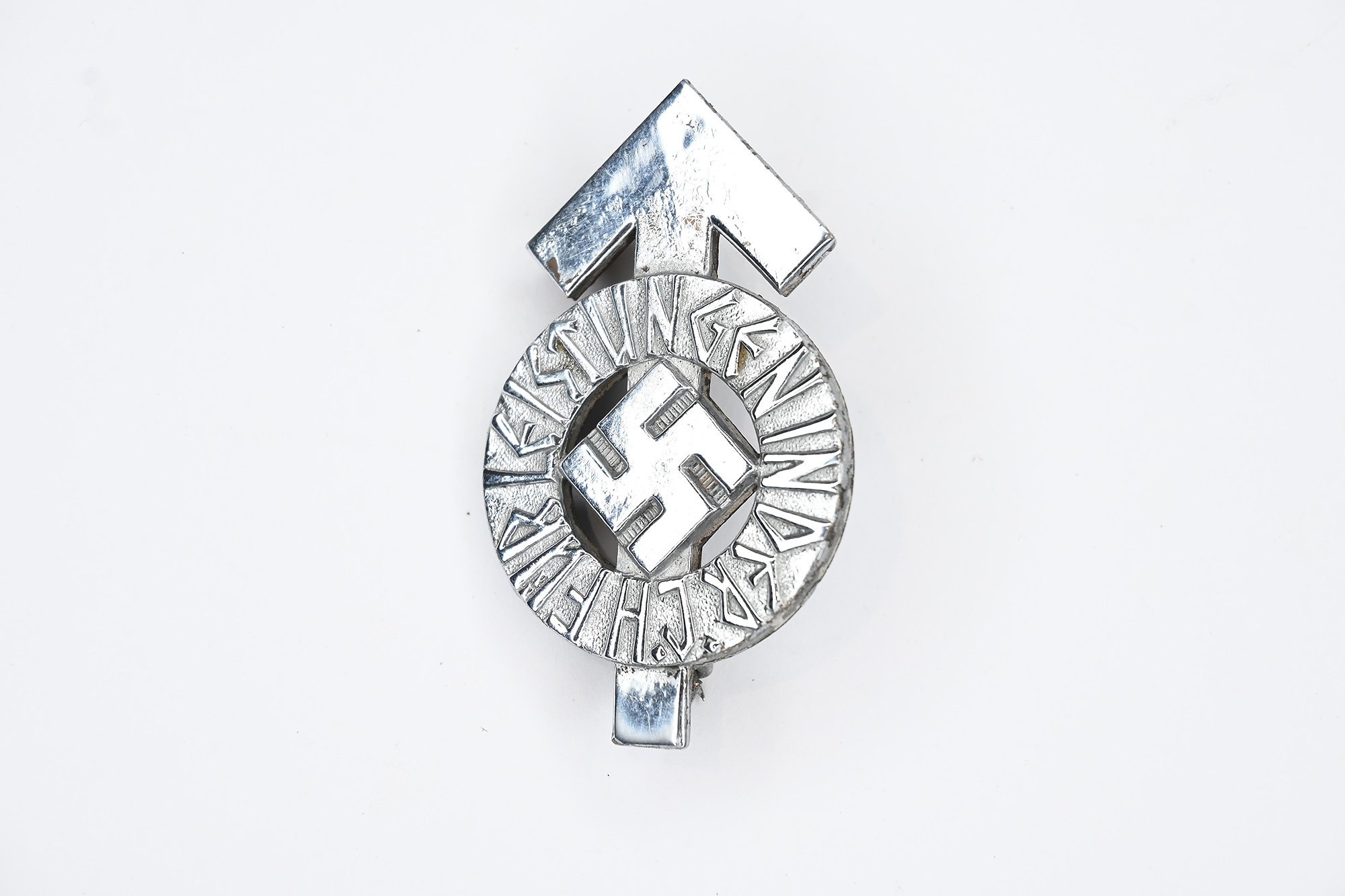 Hitler Youth Skills Medal in Silver HJ — image 2