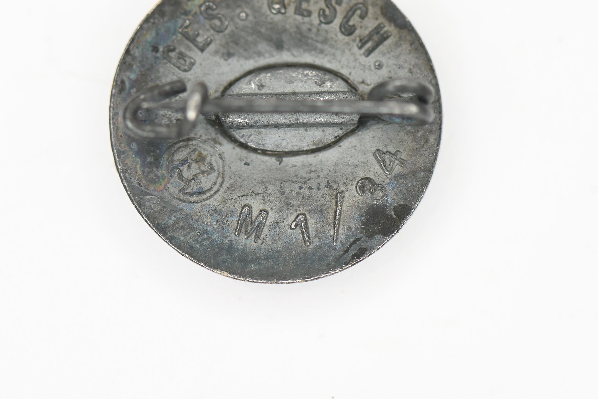 WW2 German NSV National Socialist Volkswohlfahrt pin — image 3