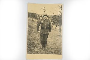 Field Post card Wehrmacht soldier with K98