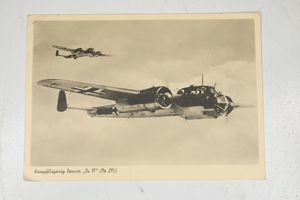 feldpost card. campfleugzeug Thu17