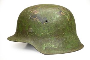 late war m42 camo helmet