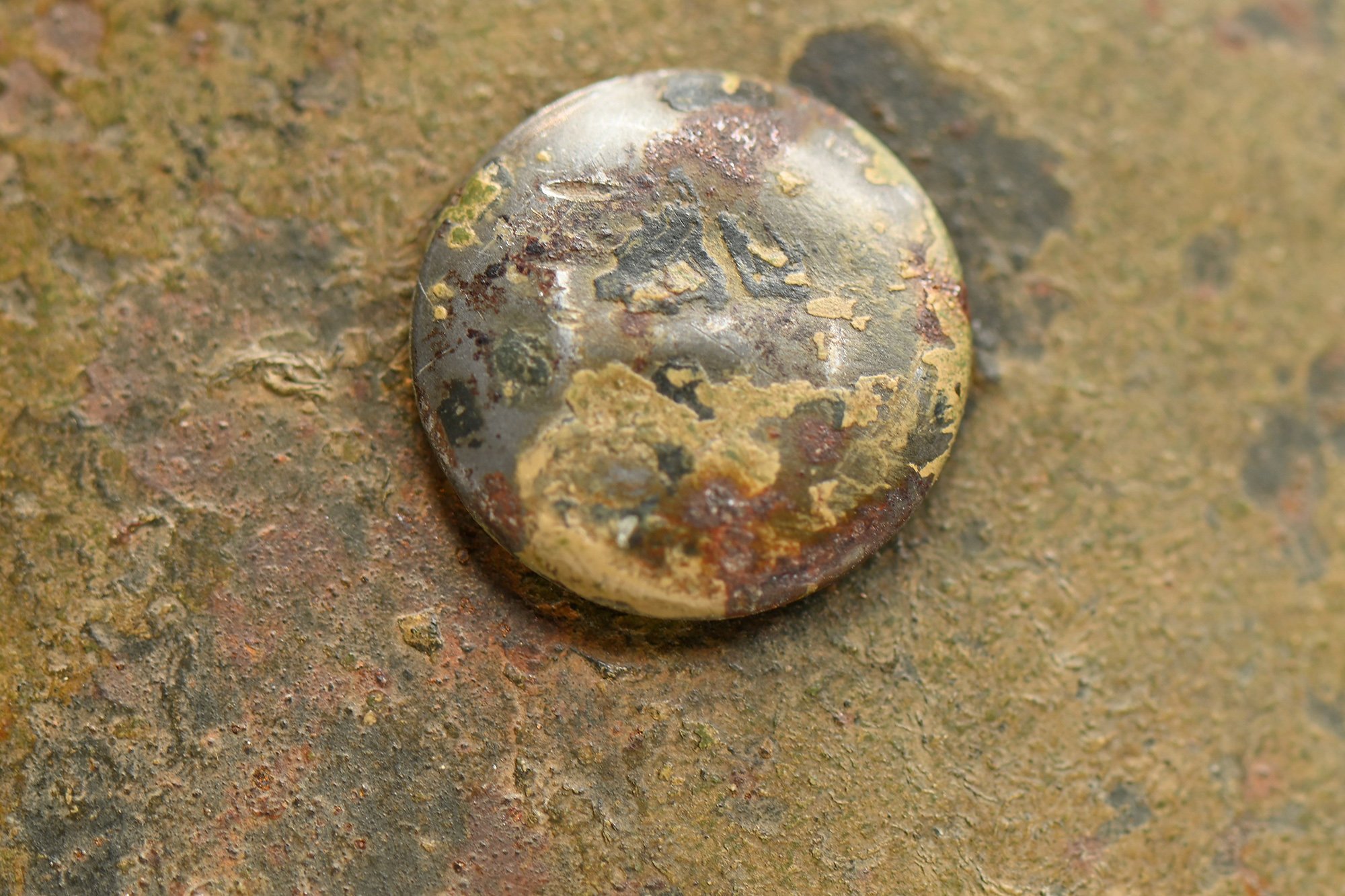 m40 sd wehrmacht 2 tone camo helmet — image 14