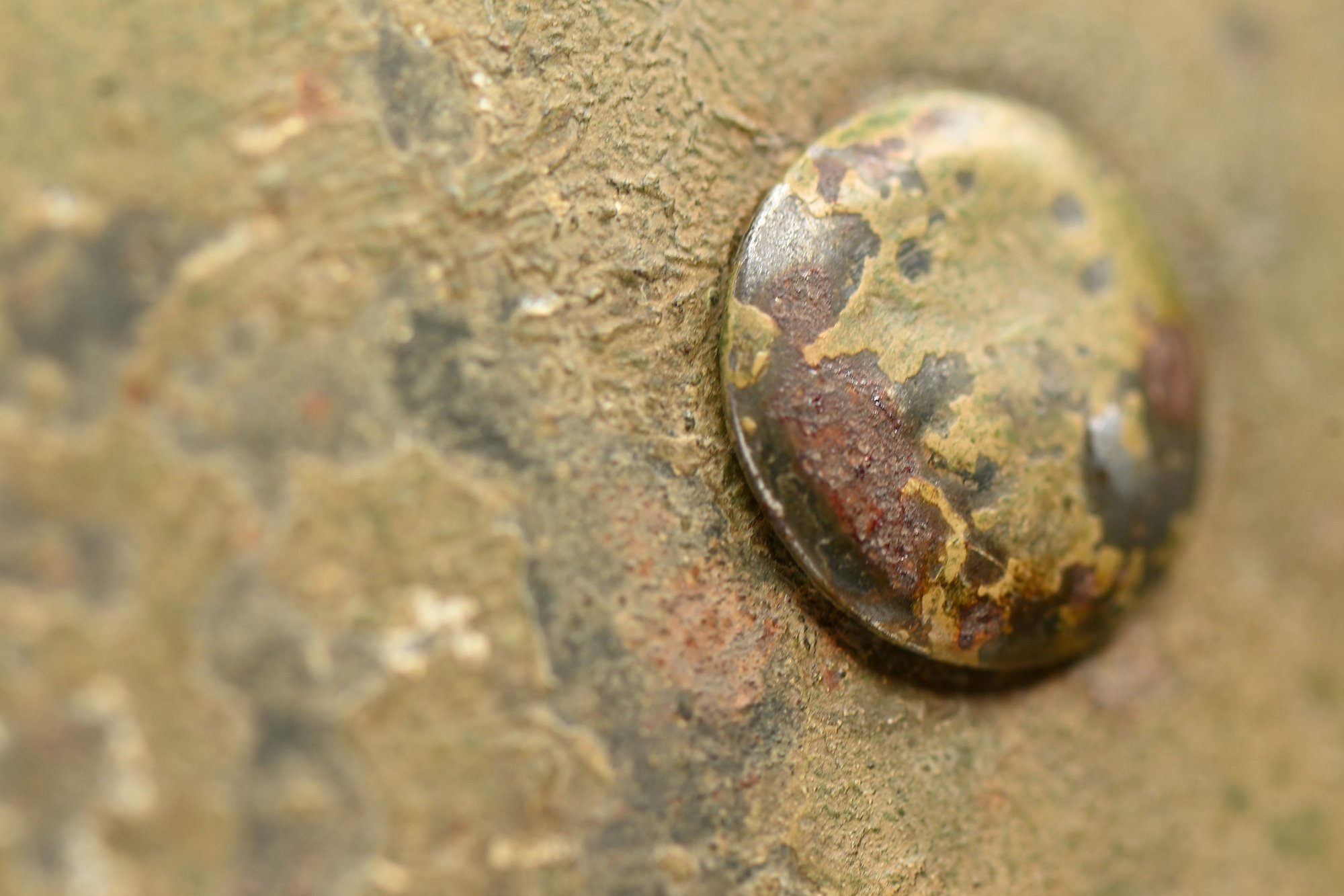 m40 sd wehrmacht 2 tone camo helmet — image 15