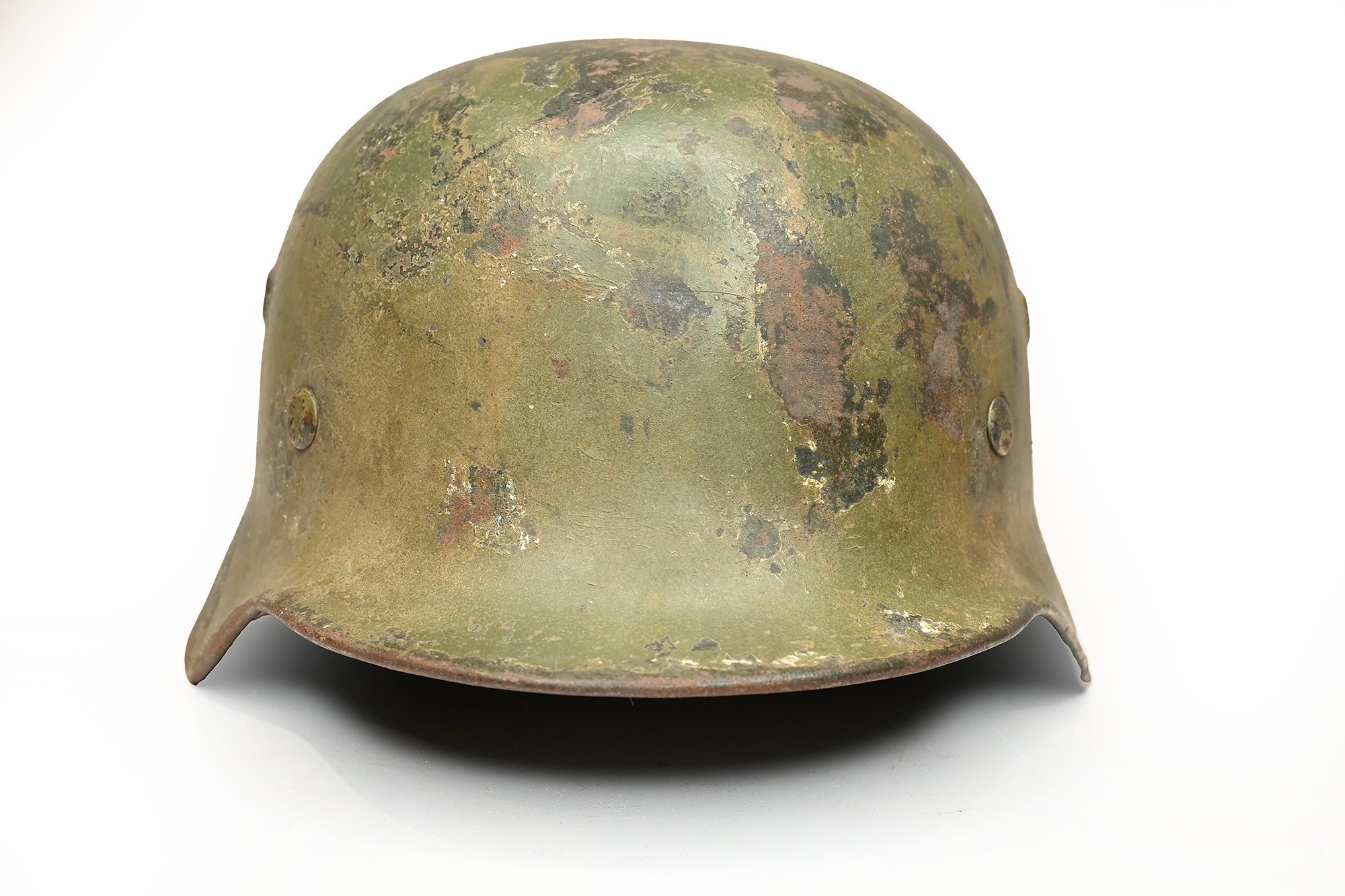 m40 sd wehrmacht 2 tone camo helmet — image 2