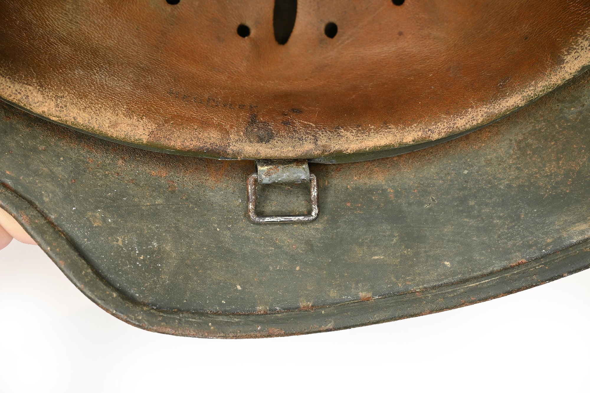 m40 sd wehrmacht 2 tone camo helmet — image 9