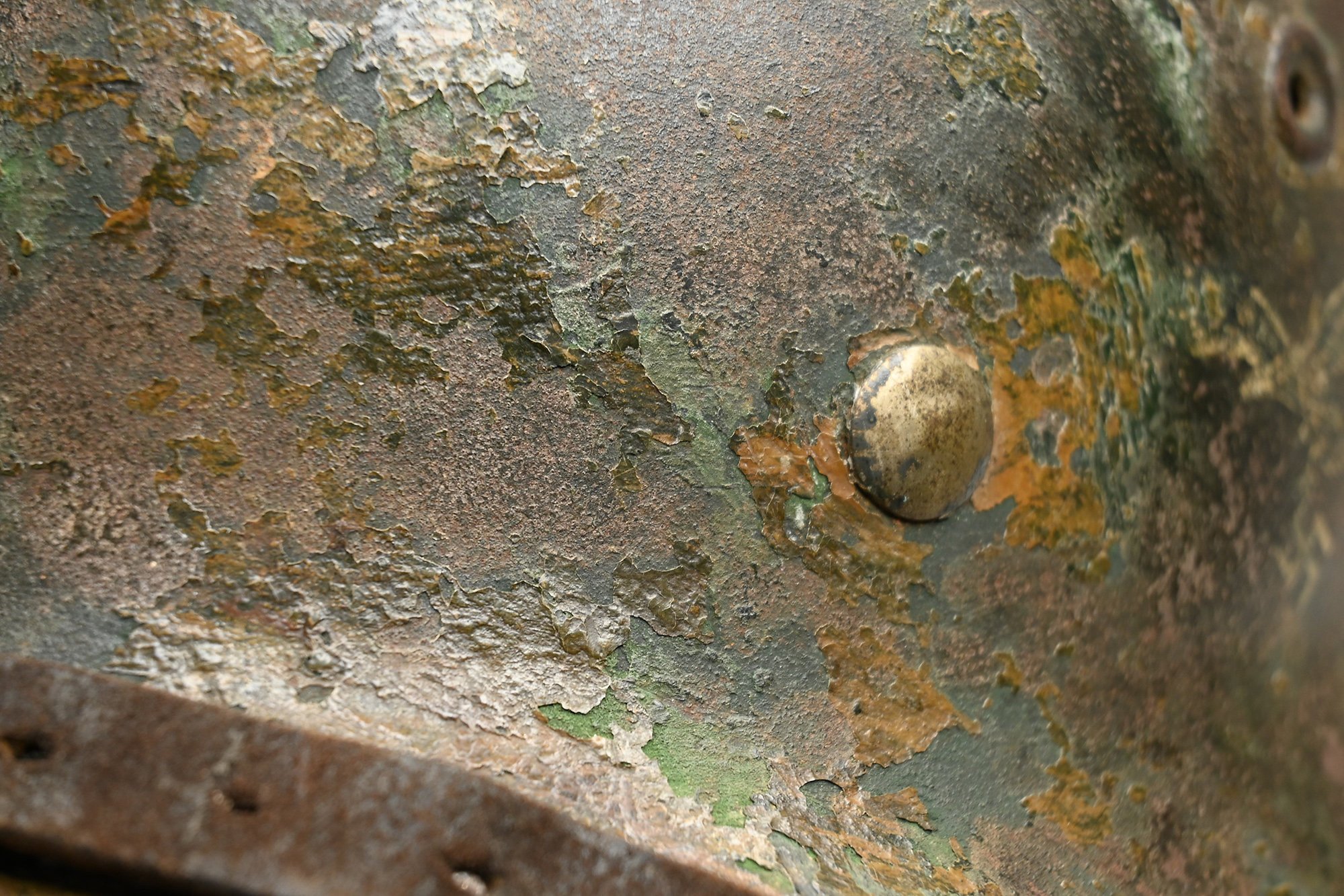 luftwaffe m40 camo helmet — image 10