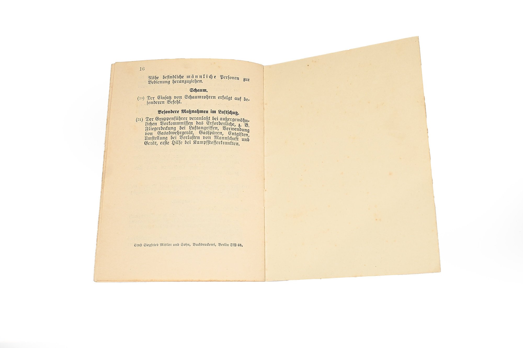 German WWII Ausbildungsvorschrift für den Feuerwehrdienst 1. — image 5