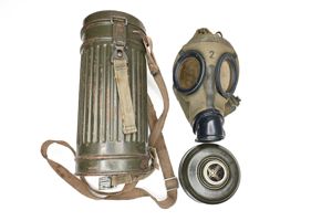 German gas mask set