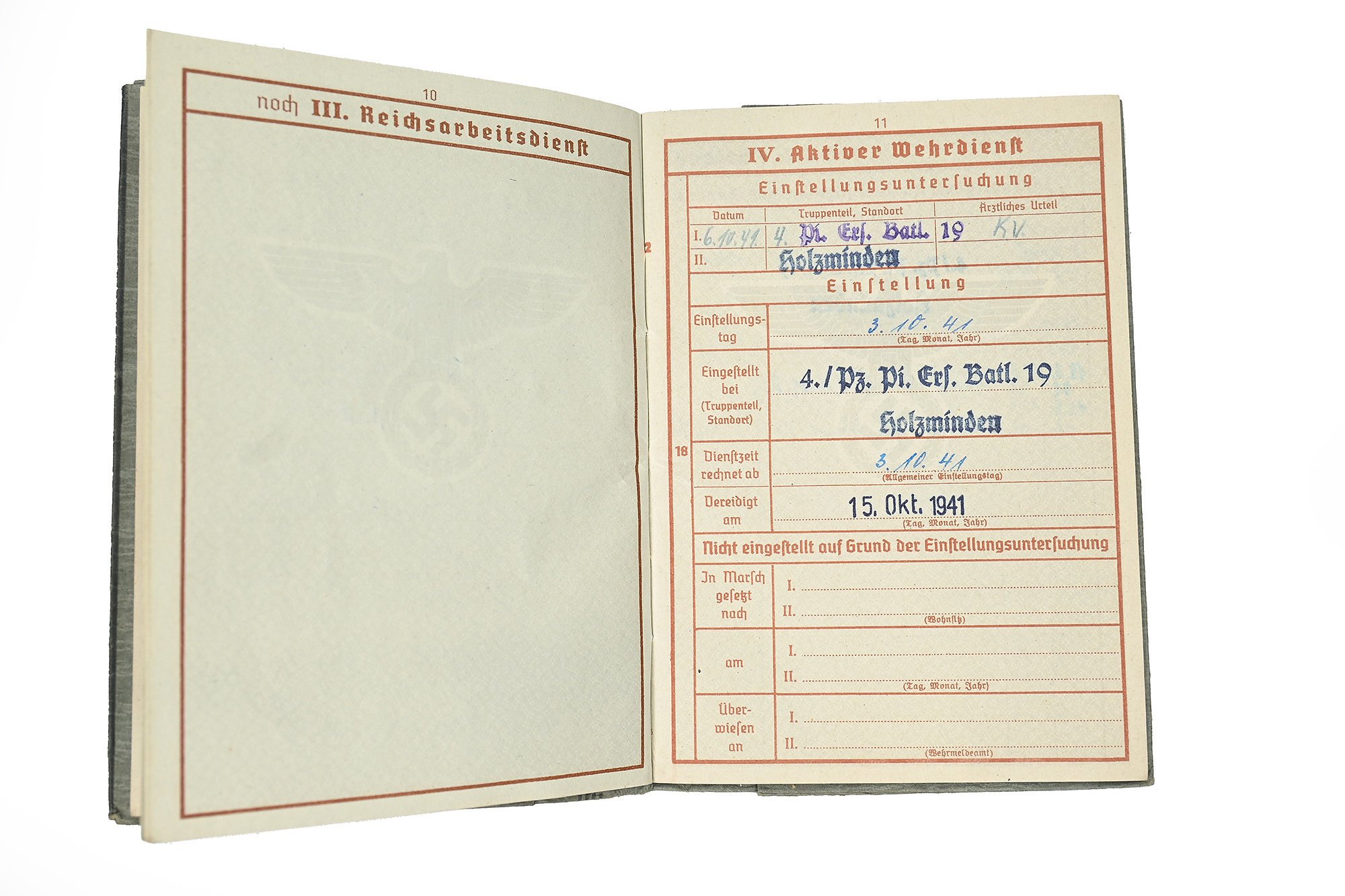 wehrpas karl ebert 4.pz.pi.erz.batll.19/34 — image 6