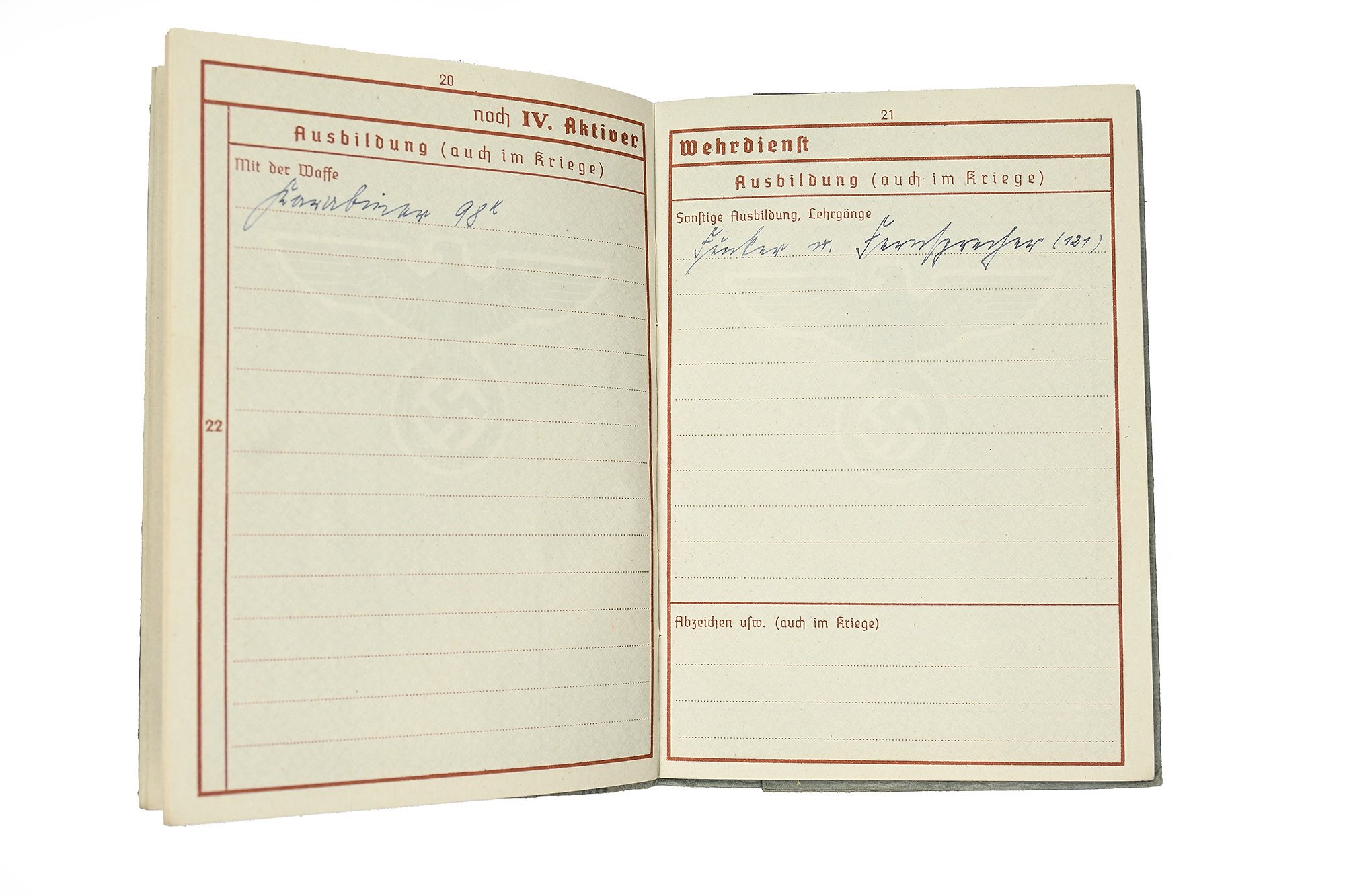 wehrpas karl ebert 4.pz.pi.erz.batll.19/34 — image 9