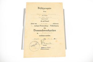 certificate of abuse abzeichen black