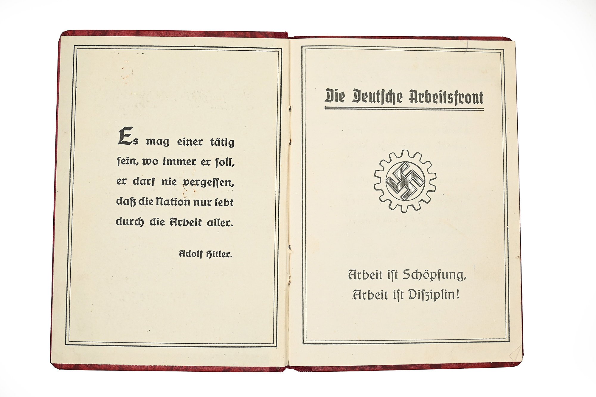 DAF member book — image 2