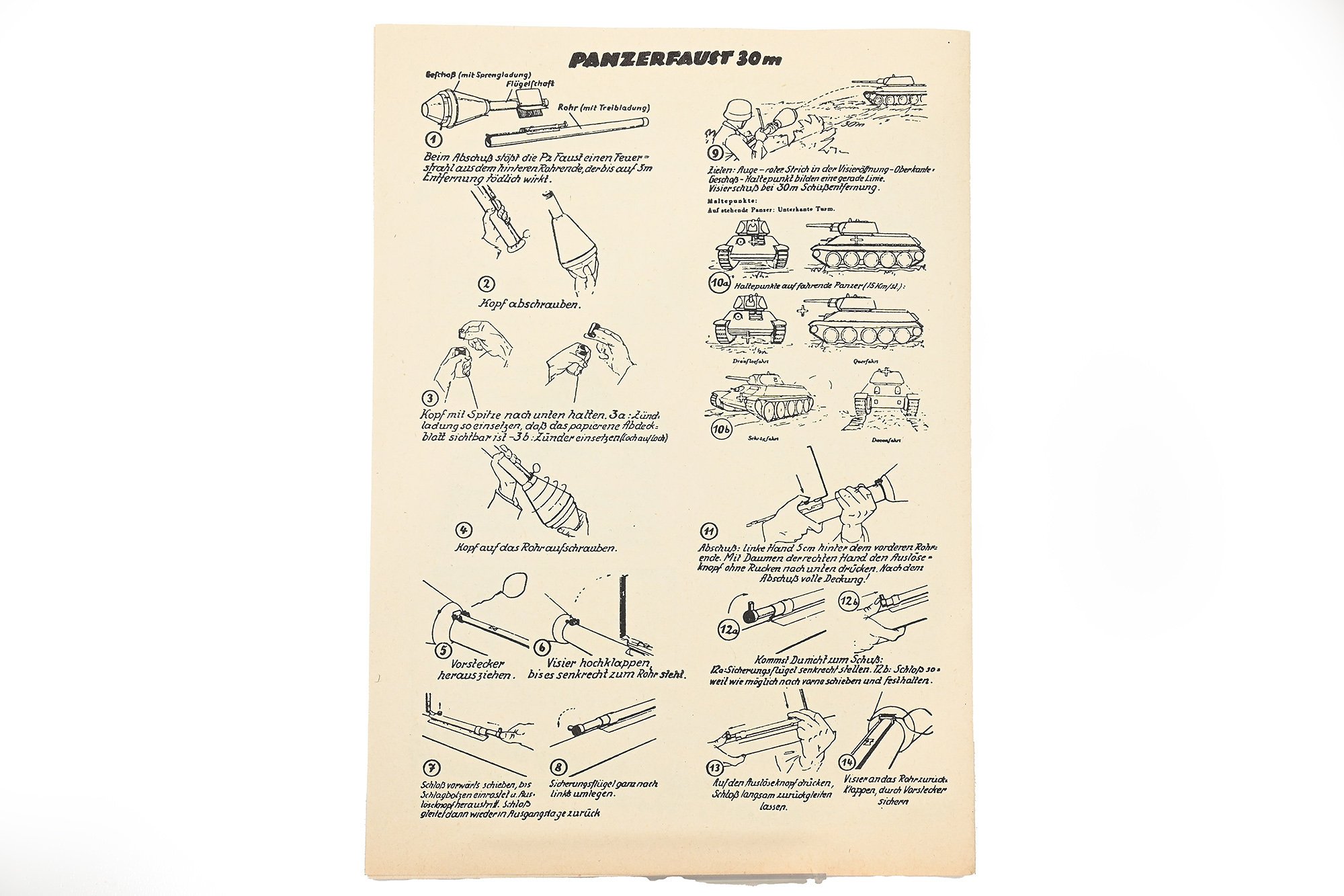 manual for the Panzerfaust — image 7