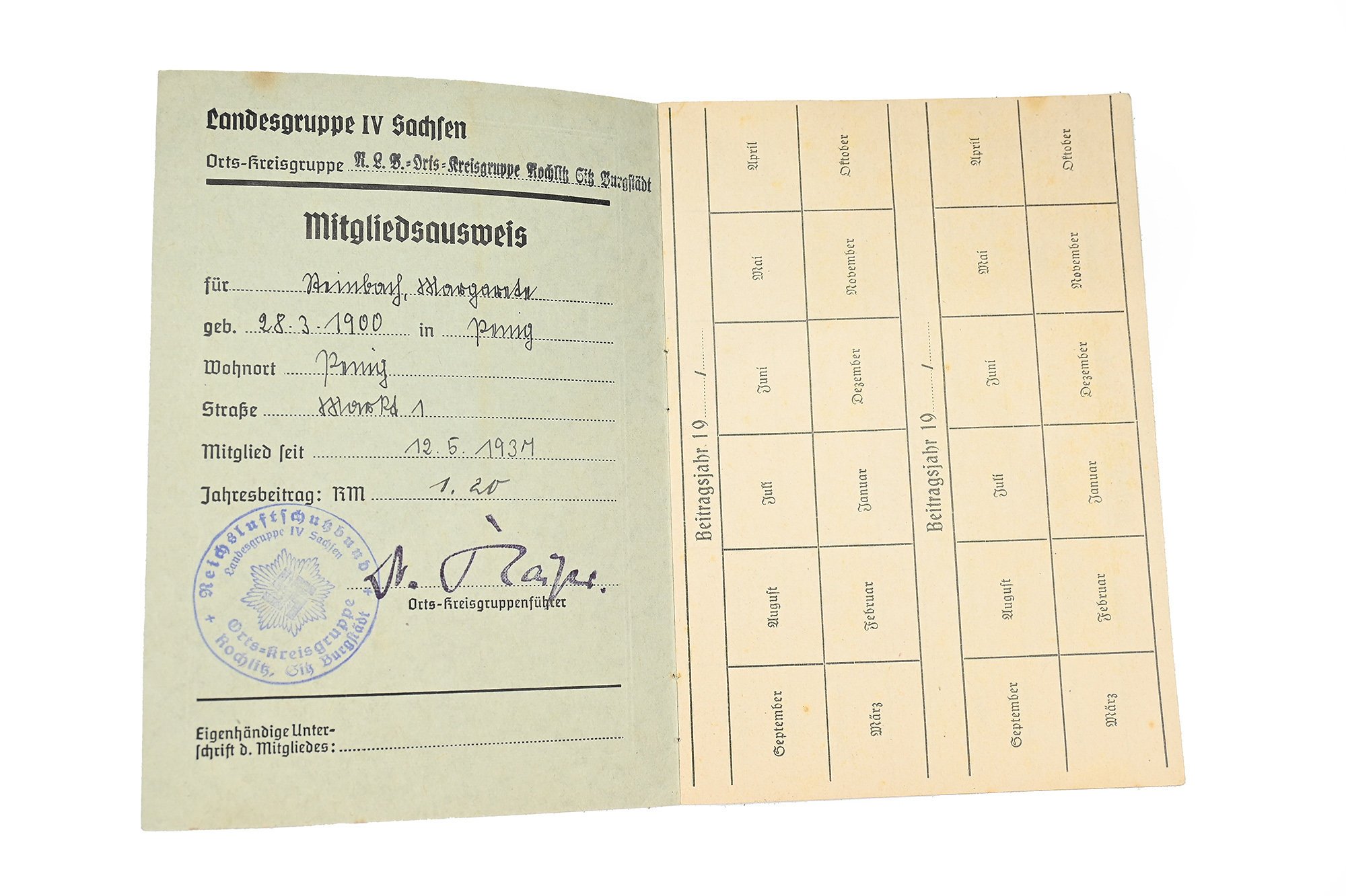 Reichsluftschutz federal map — image 3