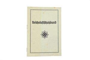 Reichsluftschutz federal map