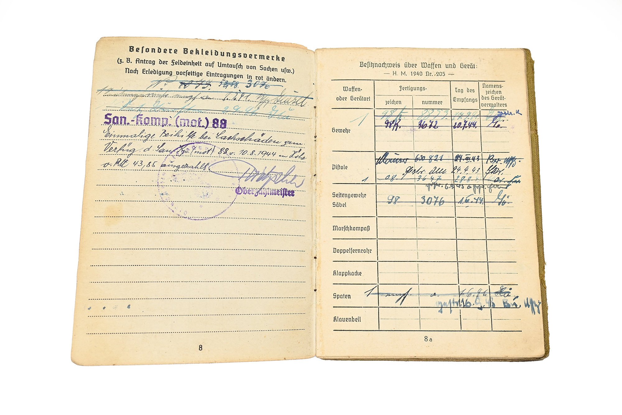 soldbuch simon federhofer sanitaiter — image 14