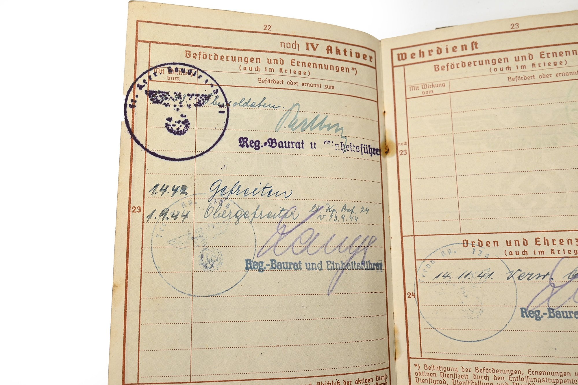 wehrpass georg zollhofer (mg34) demjansk,eismemeerkuste — image 10