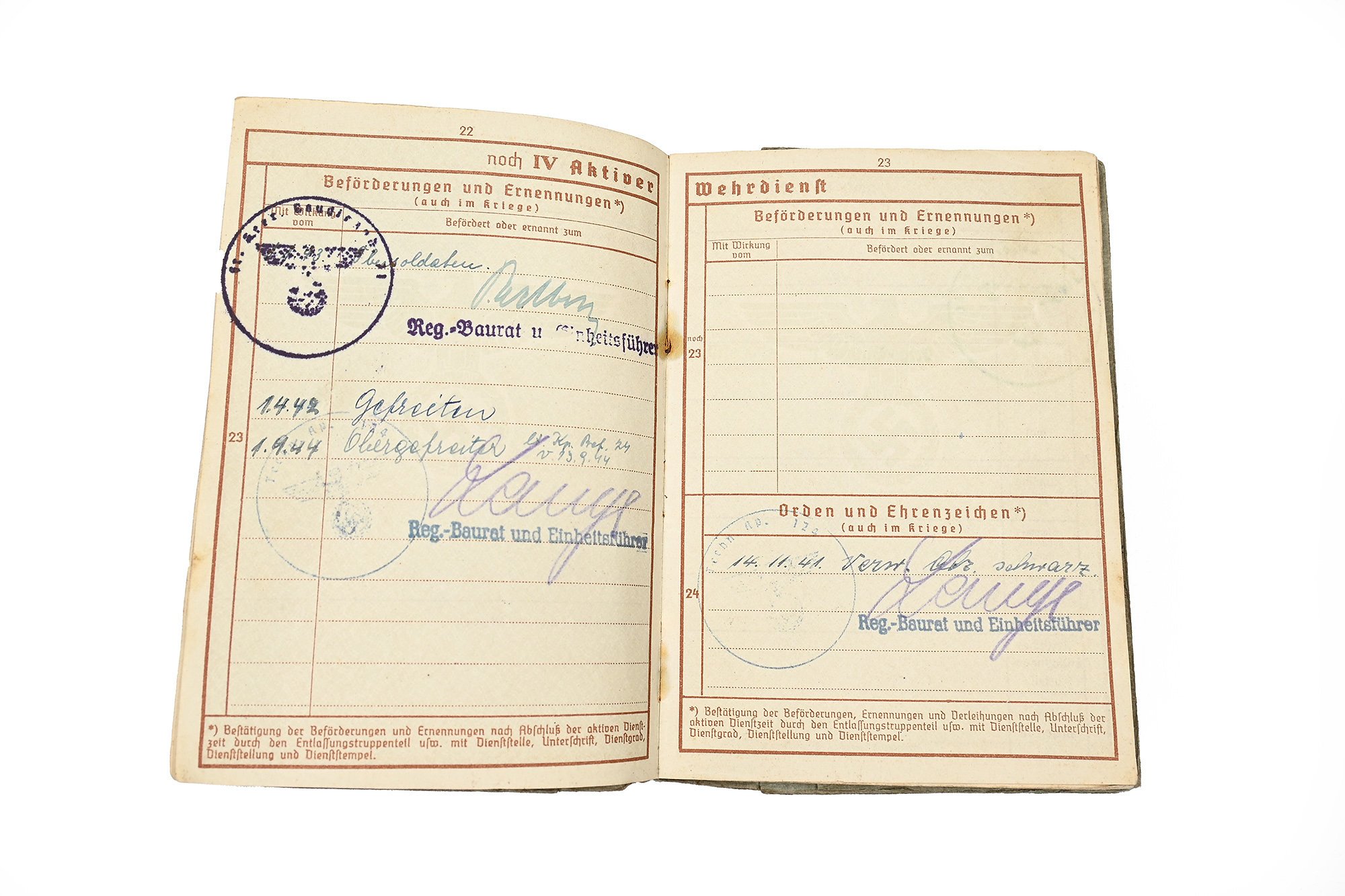 wehrpass georg zollhofer (mg34) demjansk,eismemeerkuste — image 9